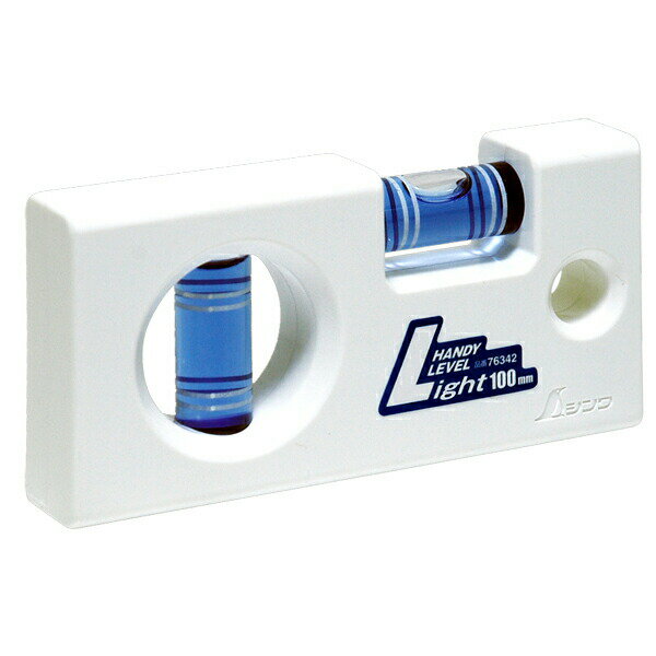 Rakuten - 水平器 ハンディレベル Light 100mm 76342 シンワ測定 角度計 水準器 レベル 勾配計 水平器 小型 シンワ 測量機器 水平 測量 M
