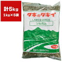 緑肥 ソルガム ニューアーリースマック 5kg (1kg×5袋) タキイ種苗 緑肥 種 緑肥 種子 緑肥 業務用 種子 緑肥 業務用 種 緑肥の種 ソルガム 種 ソルガム 種子