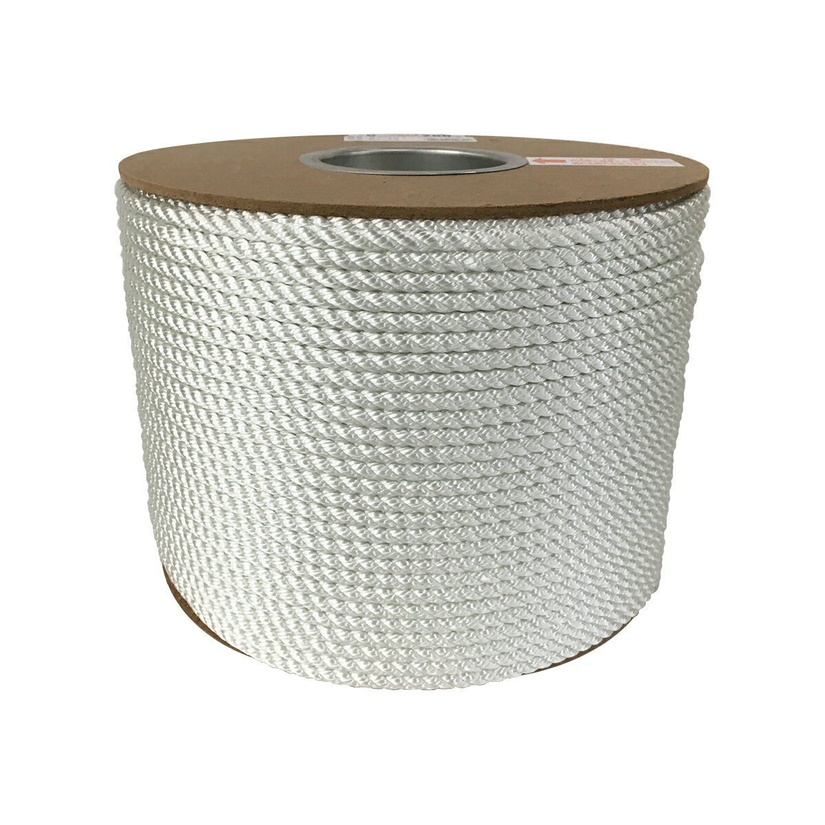 ロープ ナイロン3ッ打ロ−プ ドラム巻 約6mm×200m RJ-10 ユタカメイク ロープ 荷造り紐 カラーロープ 梱..