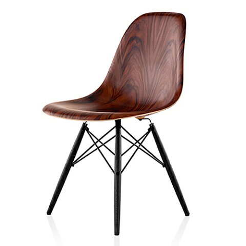 【ポイント5倍!】HermanMiller（ハーマンミラー）「Eames Wood Chair」ダウェルベース/サントスパリサンダー