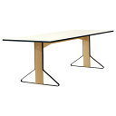 artek(アルテック)ダイニングテーブル KAARI TABLE(カアリ・テーブル) W240cm ナチュラルオーク/ホワイトグロッシー【受注品】