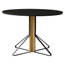 artek(アルテック)ダイニングテーブル KAARI TABLE(カアリ・テーブル) φ110cm ナチュラルオーク/ブラックグロッシー【受注品】