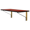 artek(アルテック)ウォールシェルフ KAARI CONSOLE(カアリ・コンソール) ナチュラルオーク/レッドリノリウム【受注品】