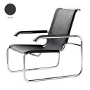 THONET アームチェア no.S35L ブラックレザー×ブラック【受注品】