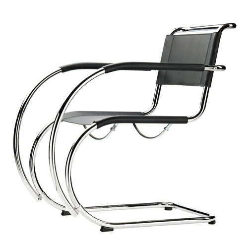 THONET キャンティレバーチェア no.S533LF ブラックレザー【受注品】