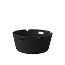 MUUTO(ムート)RESTORE ROUND BASKET ブラック