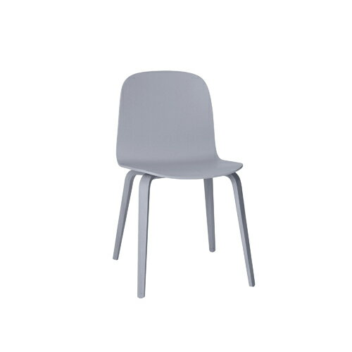 MUUTO（ムート）VISU CHAIR WOOD BASE グレー