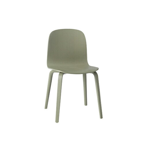 MUUTO（ムート）VISU CHAIR WOOD BASE ダスティグリーン