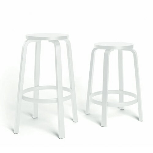 artek(アルテック)64バースツール ブラックラッカー H75センチ【受注品・要組立】