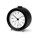 Lemnos(レムノス)置時計 JIJI alarm(ジジアラーム) ブラック