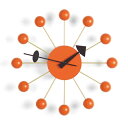 Vitra（ヴィトラ）掛時計 Ball Clock（ボール クロック）オレンジ