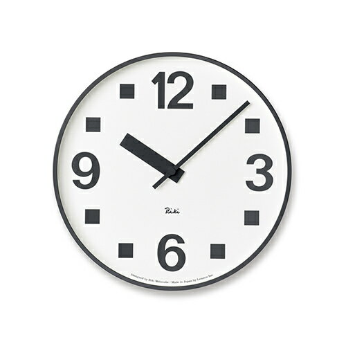 Lemnos レムノス 掛時計 RIKI PUBLIC CLOCK リキ パブリック クロック 4数字