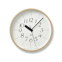 Lemnos(レムノス)電波時計 RIKI CLOCK RC(リキ クロック アールシー)Φ254mm 細字