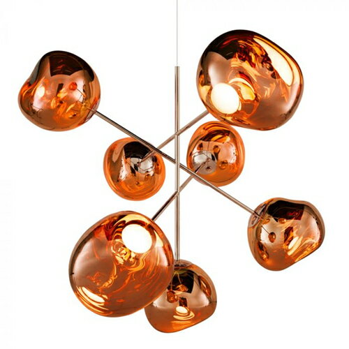 TOM DIXON（トム・ディクソン）MELT CHANDELIER メルトシャンデリア L コッパー【要電気工事】