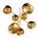 TOM DIXON（トム・ディクソン）MELT CHANDELIER メルトシャンデリア L ゴールド【要電気工事】