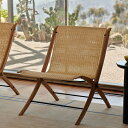 &tradition(アンド・トラディション)ラウンジチェア X Lounge Chair HM10 ラッカードオーク/ソリッドウォルナット/ナチュラルラタン