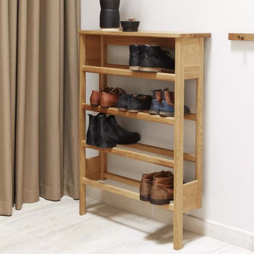 FORM & REFINE（フォームアンドリファイン） A Line Shoe Rack（エーライン シューラック）W720mm オーク