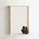 raawii(ラーウィー) ミラー Pipeline small mirror(パイプライン) パールホワイト【受注品】