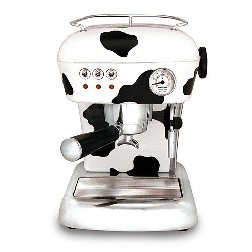 ascaso（アスカソ）の牛の模様が入ったエスプレッソマシーン