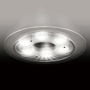 【即納/旧モデル/Φ90ランプ同梱】YAMAGIWA(ヤマギワ) シーリング照明 LED CEILING LIGHT クローム