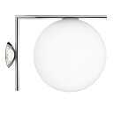 【国内在庫あり】FLOS(フロス)ブラケット照明 IC LIGHTS W2 クローム(専用ランプ)【要電気工事】