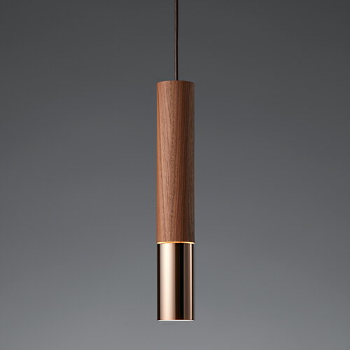 【即納】YAMAGIWA（ヤマギワ）ペンダント照明 CREA（クレア） ウォルナット色【ランプ別】