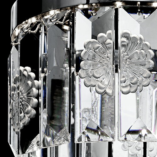 LALIQUE（ラリック）ペンダント照明 SERENE（セリーン）26 PRISMS RECTANGULAR（レクタンギュラー）ダリア 受注品