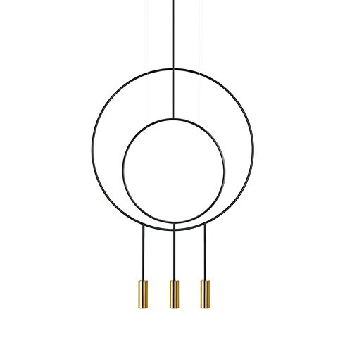 Estiluz（エスティルース）ペンダント照明 REVOLTA R40.1S1D ゴールド【要電気工事・受注品】