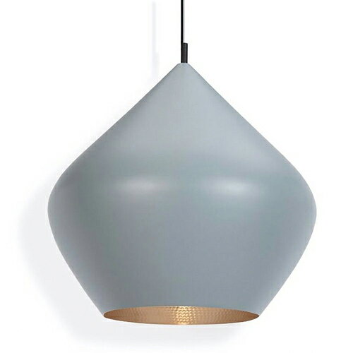 国産 Tom Dixon トム ディクソン ペンダント照明 Beat Stout Pendant ビート グレー 要電気工事 ランプ別 高い品質 Krplas Net
