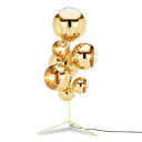 TOM DIXON（トム・ディクソン）シャンデリア MIRROR BALL STAND CHANDELIER ミラー ゴールド（ランプ別売）