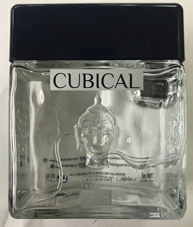 キュービカル プレミアム ロンドン ドライ ジン【700ml/40%】20190318 キュービカル プレミアム ロンドン ドライ ジン【700ml/40%】20190318