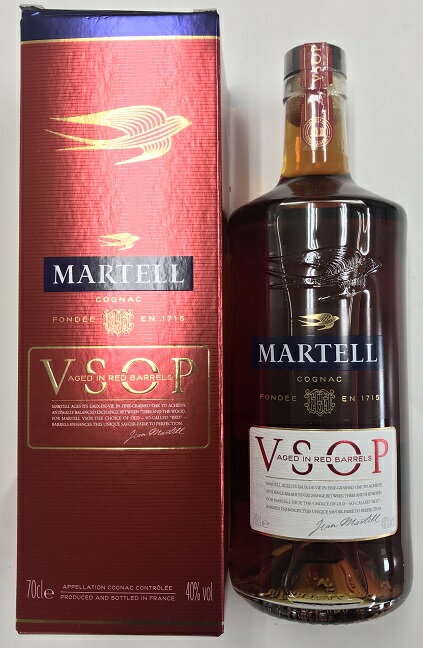 マーテル　VSOP　エイジ　ド　イン　レッド　バレル　700ml　40%　20191201