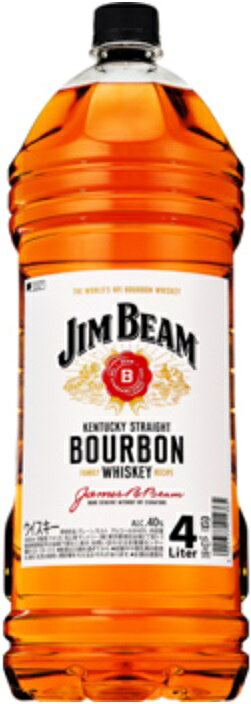 ジム ビーム ホワイト ペットボトル【4000ml/40%】20251110