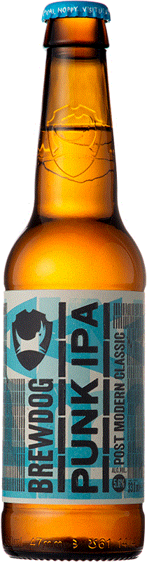 ブリュードック　パンク　IPA　330ml瓶　5.6%　ビールは各種12本から24本毎に別途300円必要です。