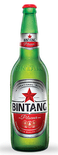 ビンタン　330ml瓶　4.8%　1ケース　ビールは各種12本から24本毎に別途300円必要です。 Bintangのサムネイル