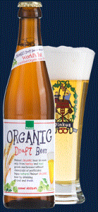 オーガニック（有機栽培）　ドラフト　ビール　330ml瓶　5%　ビールは各種12本から24本毎に別途300円必要です。