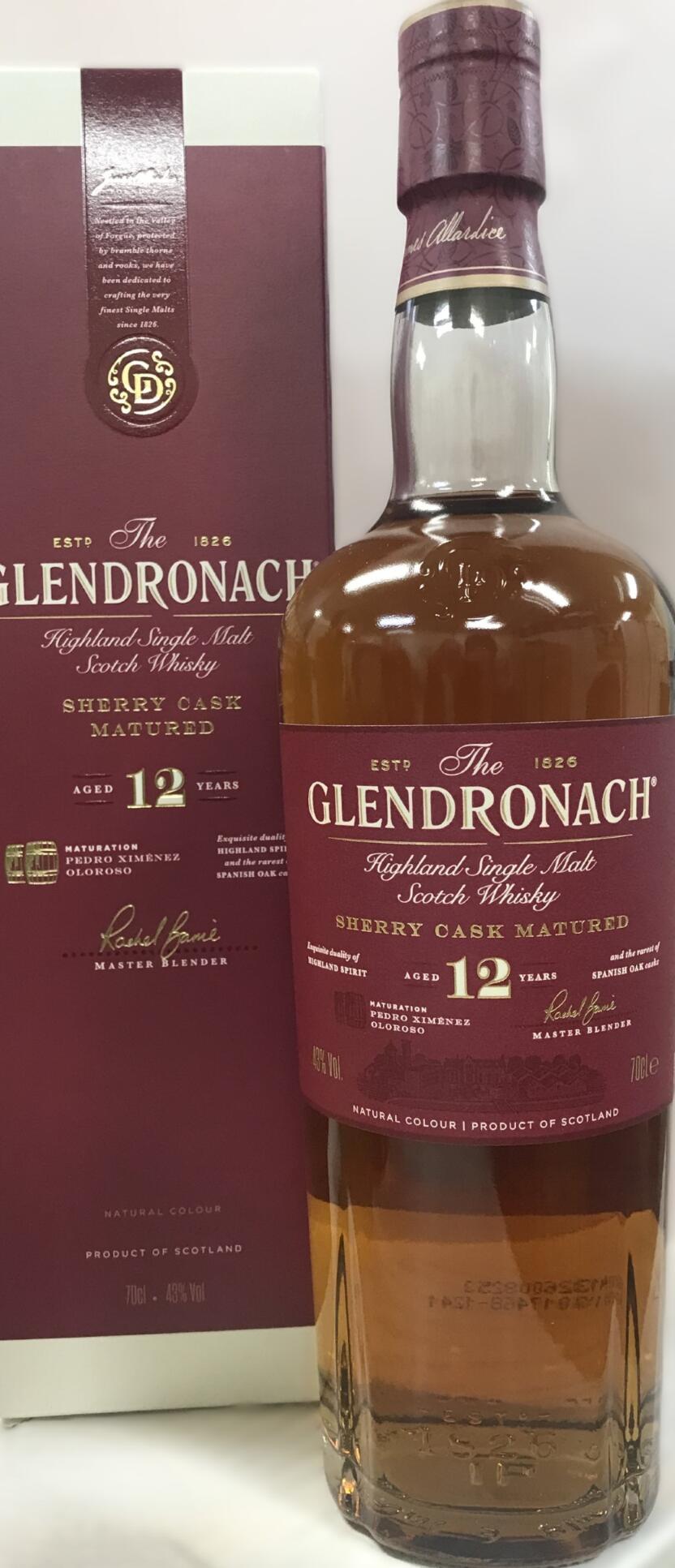 グレンドロナック 12年 オリジナル 【700ml/43%】20260216