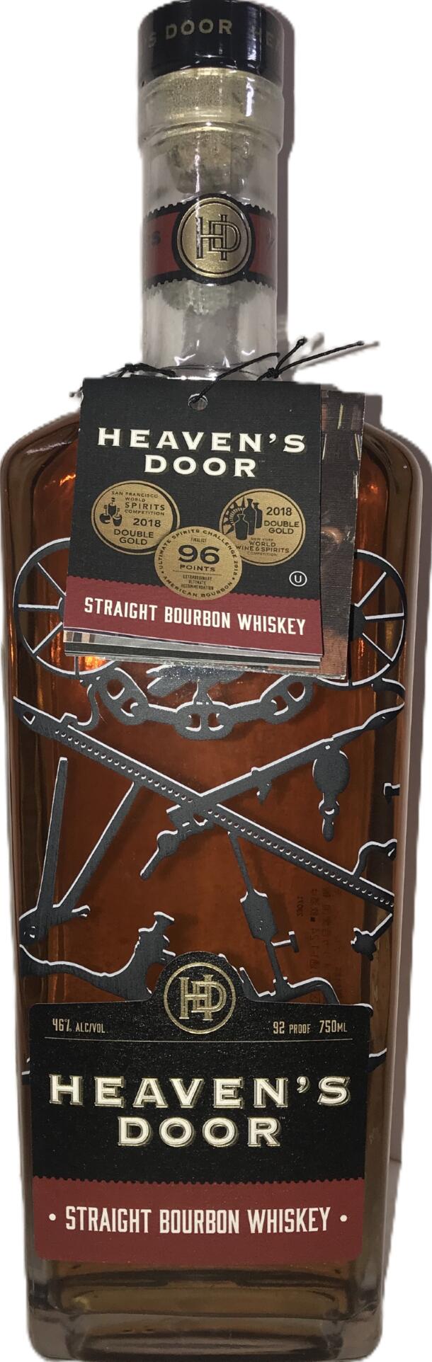 ヘブンズ ドアー テネシー バーボン【750ml/46%】20260304