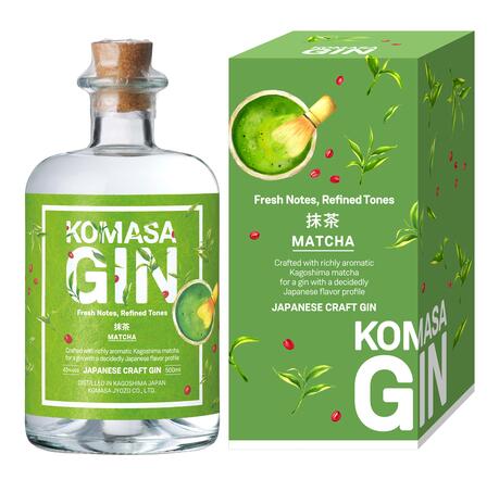 小正 KOMASA ジン 抹茶【500ml/45%】20260501