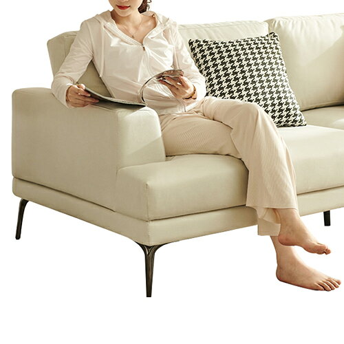 ソファ ソファー sofa 1人掛け 1P 2P 3P 二人掛け 三人掛け ワンルーム コンパクト 背もたれ付き 脚付き 肘掛付 高反発 6色展開 ヨーロッパ風 高級感 シンプルデザイン グレー ピンク ブルー オレンジ ベージュ エアレザー ウレタン パイン材 [3]