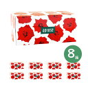 保湿ペーパー　アプローズ　ティシュ　BOX220組×8箱 花粉症 河野製紙