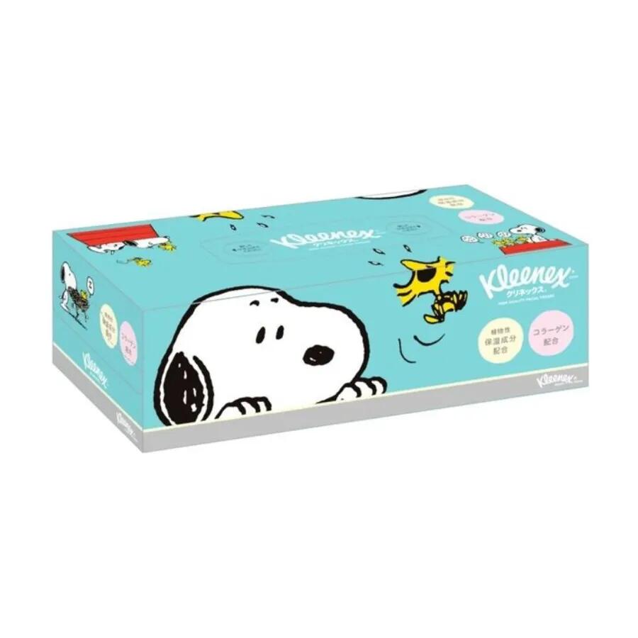 Rakuten - クリネックス ローションティシュー スヌーピー 180組×10箱