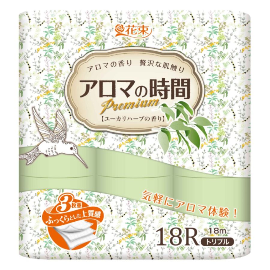 花束 アロマの時間 ユーカリハーブ 18ロール トリプル