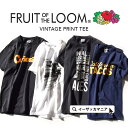 Tシャツ / くったりとした古着感漂うフロスト加工が施された...