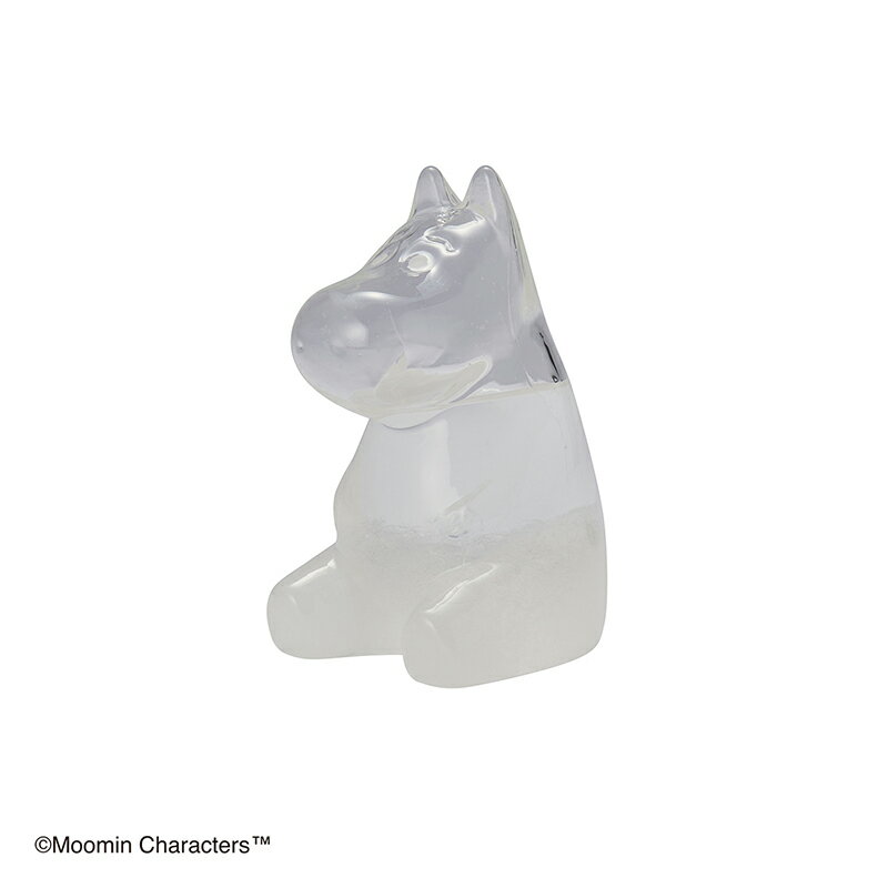 インテリア小物 置物 ムーミン ストームグラス 152-333244 幅60mm 奥行き80mm 高さ100mm ホウケイ酸ガ..