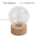 在庫限り 「Fun Science」ドーム LEDライト 333-301 「癒やしのインテリア」 茶谷産業 (4957907439975)