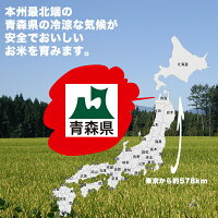 青森県産つがるロマン白米