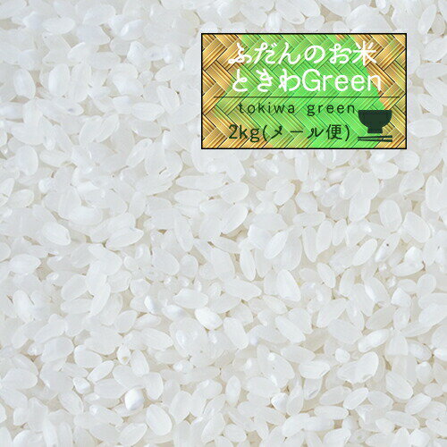 放射能検査済 令和元年産 青森県産『ときわGreen』白米2kg (お試し米) レタ...