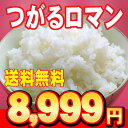 【22年・23年 選べる年産】青森県産つがるロマン 白米 27kg (玄米30kg精米分)【数量限定】【送料無料】【東北復興_青森県】【RCPdec18】