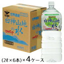 白神山地の水2リットル×6本入り4ケース(計24本)【離島・沖縄配送不可】(4)